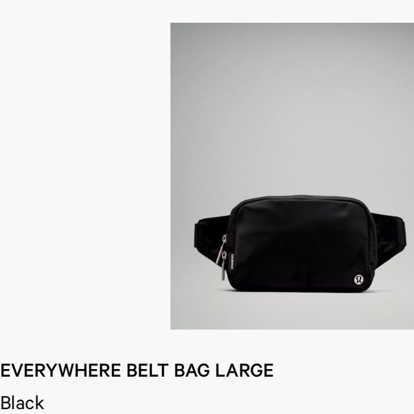 lululemon athletica Handbags - New Lululemon everywhere belt bag large